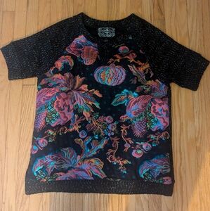 James Coviello Anthropologie short sleeved knit